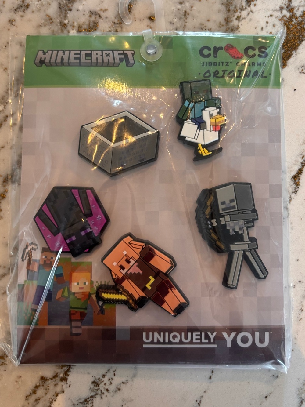 Minecraft croc charms